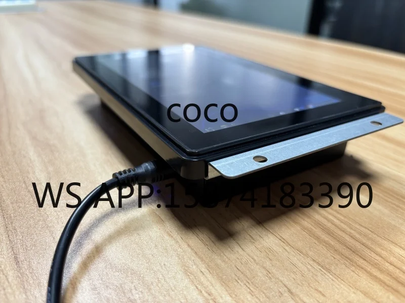 New 7 Inch Industrial Touch Display, Wireless RJ45 POE Support, Universal USB Open Frame Design