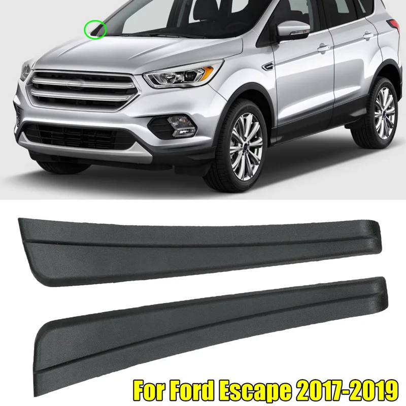 

Для Ford Escape 2017-2019 автомобильный передний стеклоочиститель, удлинитель, накладка, решетка, внешняя крышка GJ5Z-78018A17-AB GJ5Z-78018A16-AB