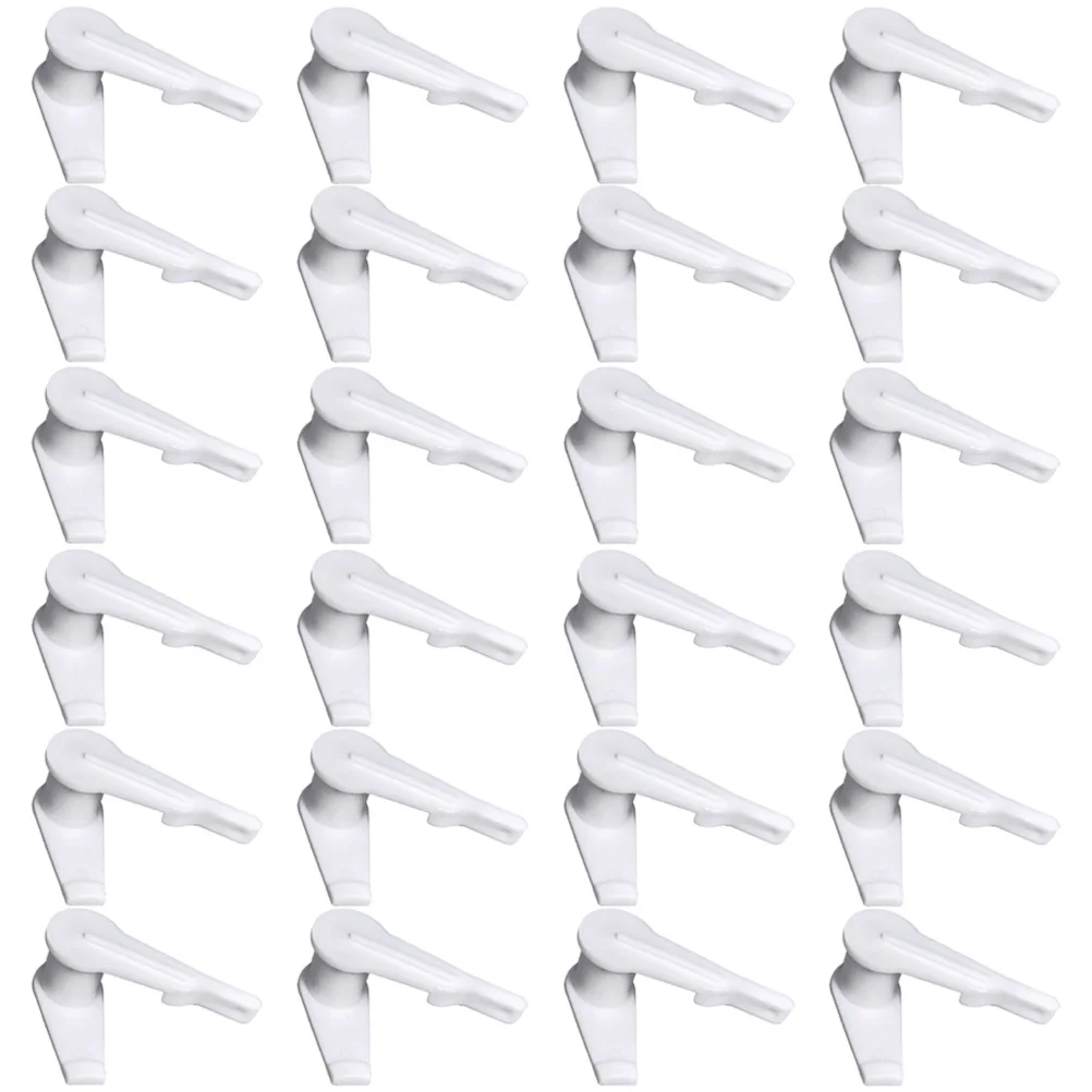 

100 Pcs PP Lampshade Clips Fixing Holder for Ceiling Light Covers Chandelier Durable Easy Install Store Practical