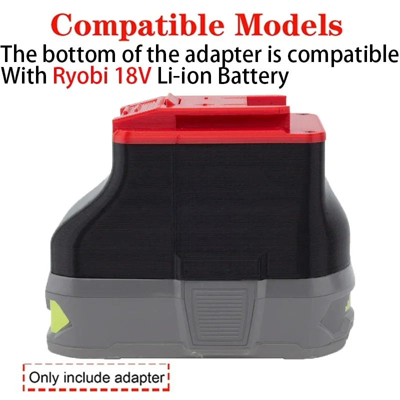 Battery Adapter/Converter for Einhell/X-Change/OZITO 18V LI-Ion Tool To for Ryobi ONE+ 18V Li-Ion Battery Adapter