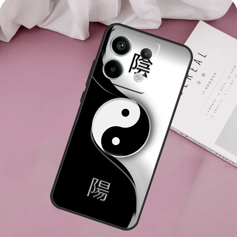 Eight Diagrams Taiji Yin Yang Case For Xiaomi Redmi Note 13 Pro 11 10 9 12 Pro 9S 10S 11S 12S Redmi 9C 10C 12C 13C Cover