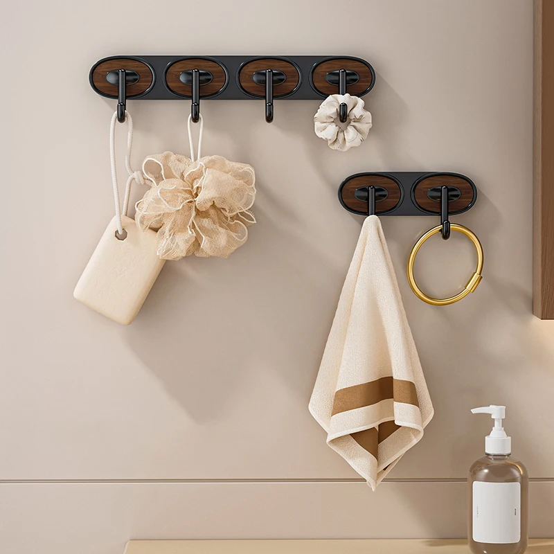 Multi-function Hook Strong Hook Medieval Style Punch-free Oval Hook Single Hook Double Hook Triple Hook Four Hook Home