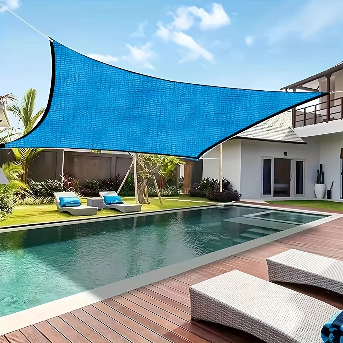

Outdoor Multi-Functional Sunshade - High-Density Polyethylene, 96% Efficient in Shading, Uv-Resistant, Waterproof, Breathable, S