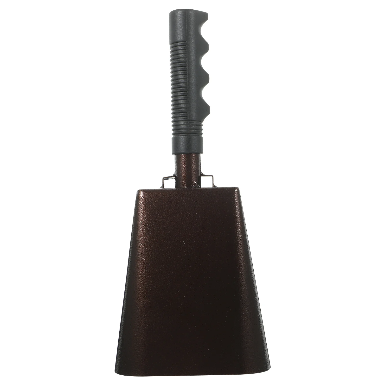 

Metal Cowbell with Handle Lightweight Musical Instrument for Football Games Drum Set Accessory Loud Rich Tone Portable Design