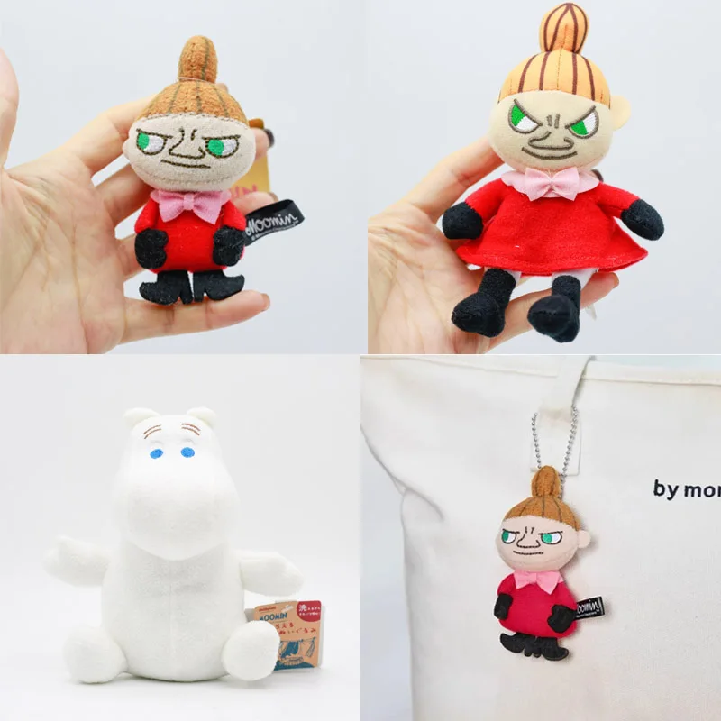 Anime Moomin Snufkin Little My Action Figures Plush Toys Stuffed Toys Collection Ornaments Pendant Girls Boys Gifts