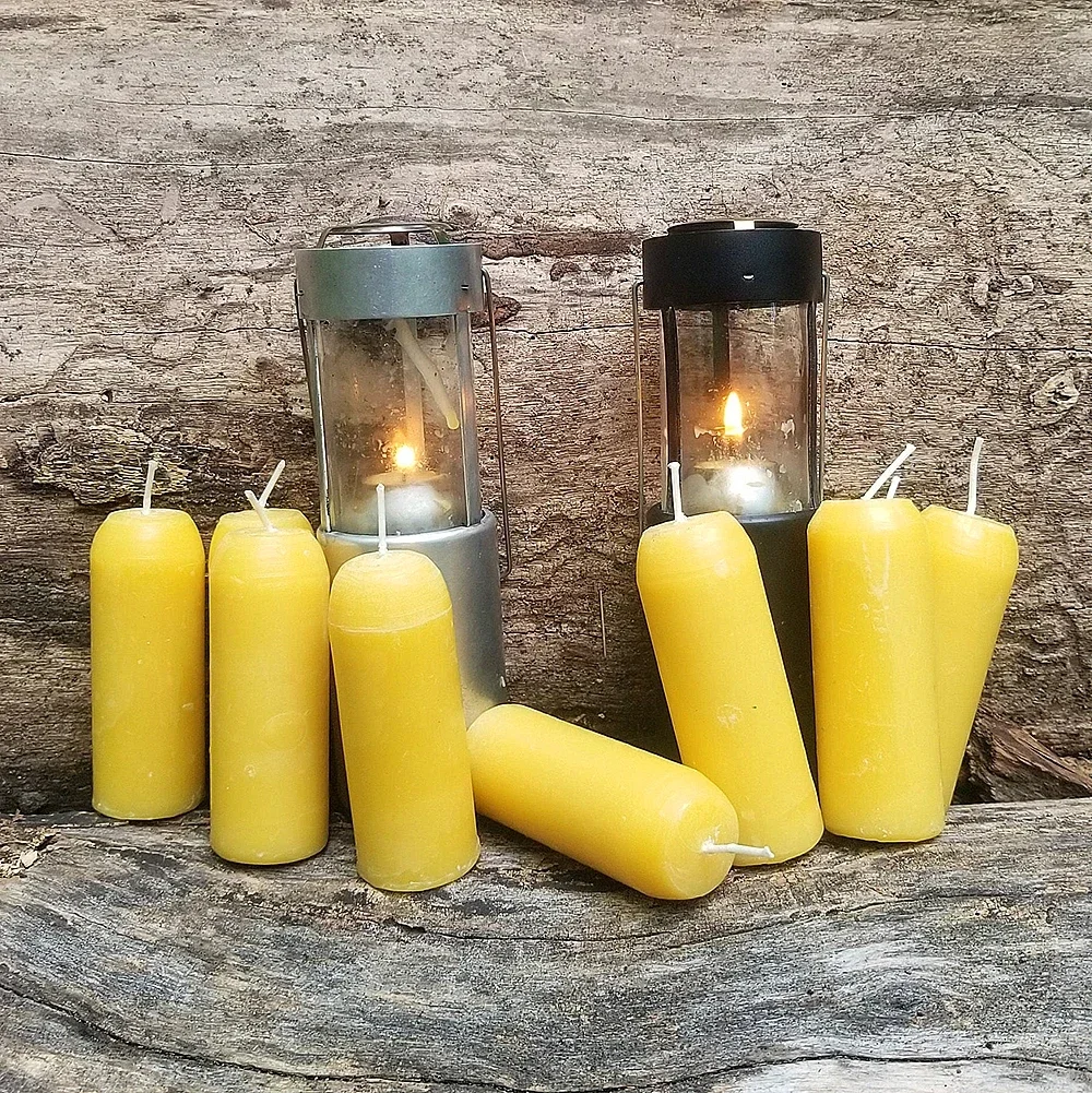 6/12Pack Beeswax Honey Candles for Ritual Tealight Candles Church Prayer Religous Prayer Candles Wholesale Decor Party Birthday