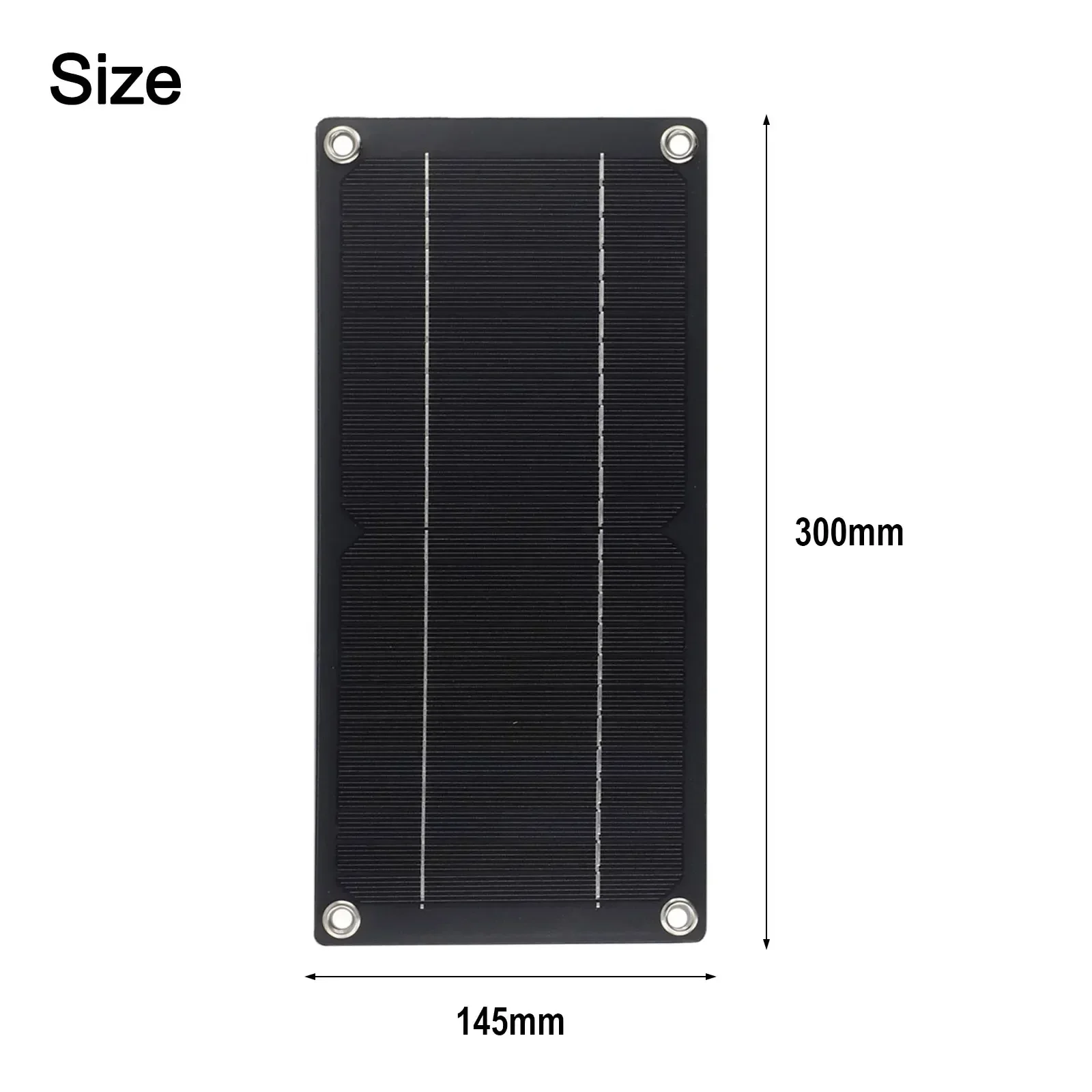 60W Solar Panel Kit 12V Trickle Battery Charger With Single Chip Waterproof Solar Panel Charging For Car Van Caravan
