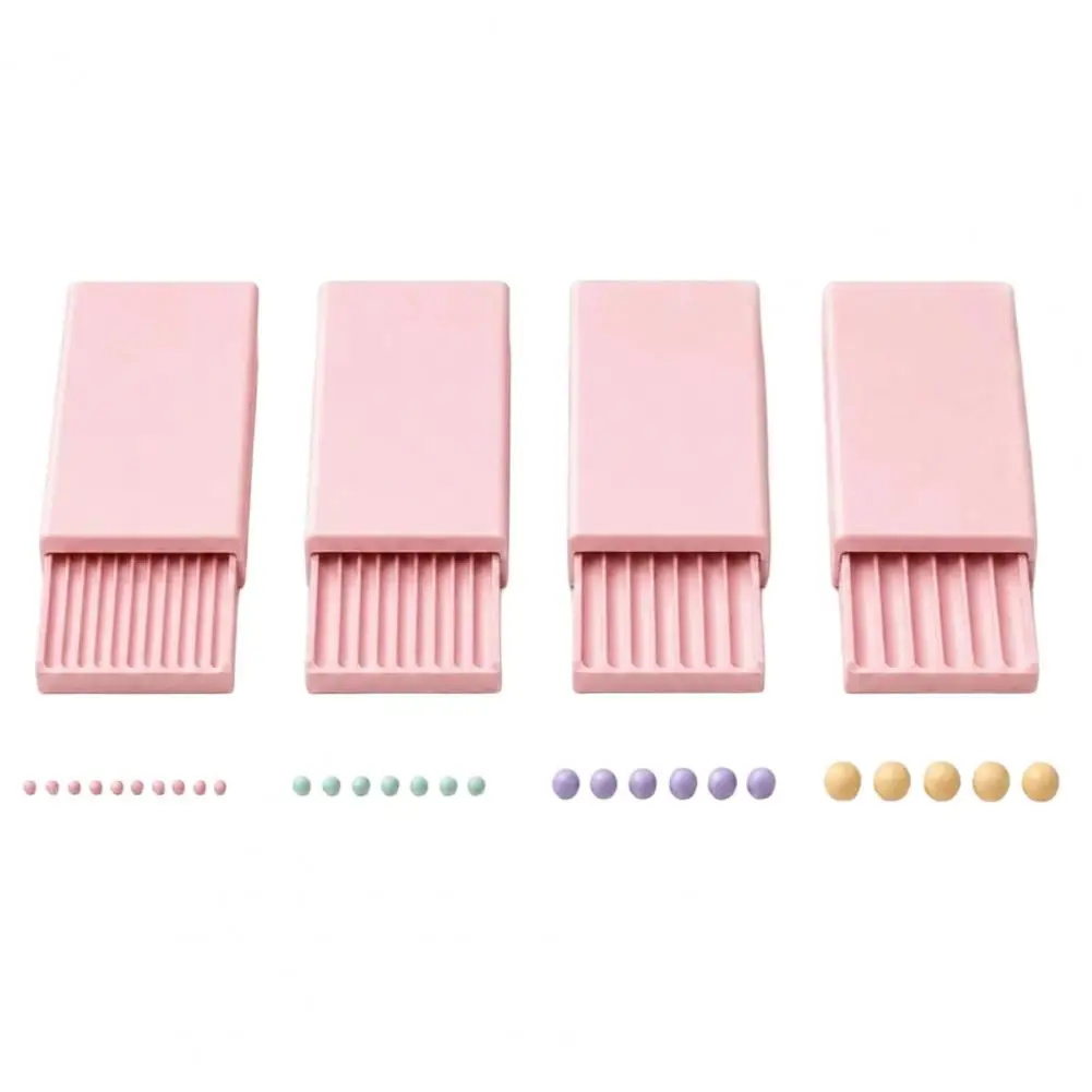 Polymer Clay Ball Mold Polymer Clay Bead Roller 4pcs 3d Print Clay Gel Ball Maker Tools Nail Art Bead Rollers Sphere for Gel