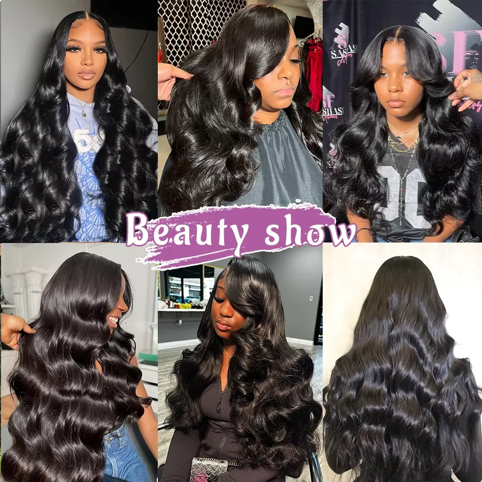 30 40 pulgadas onda del cuerpo 100% extensiones de cabello humano cabello virgen 16A paquetes de ondas de agua doble trama extensiones de cabello crudo tejido para mujeres