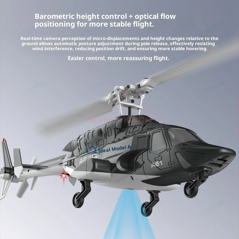 RC ERA A61 1/52スケール ラジコンヘリコプター 4CH 6軸ジャイロ安定化シミュレーション RC飛行機おもちゃ クリスマスプレゼントに
