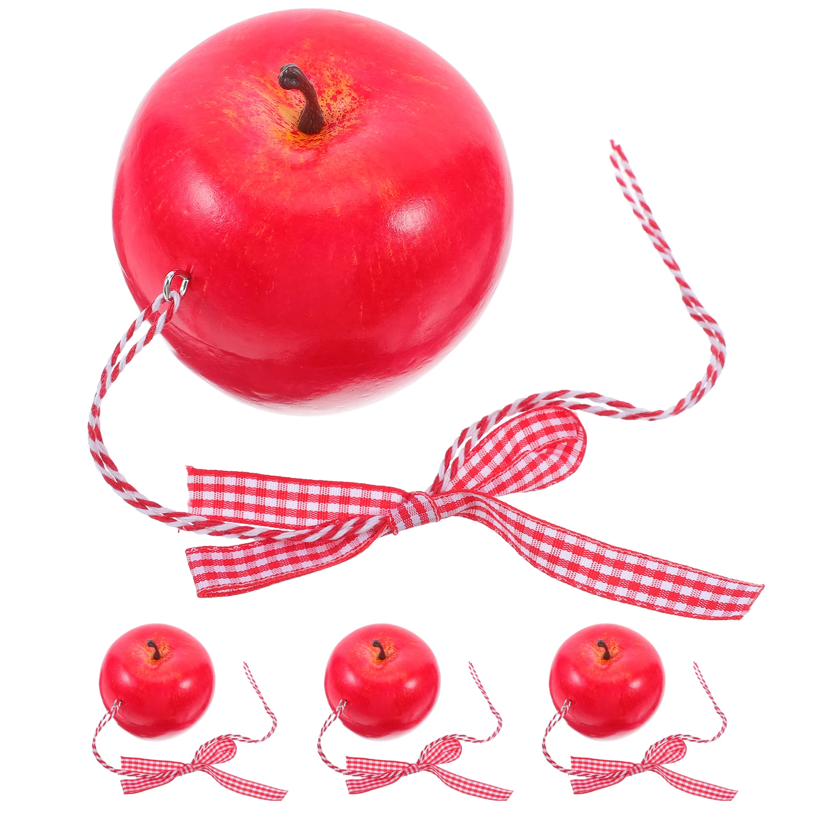 

4 Pcs Ornaments Car Interior Accessories Plastic Automobile Rearview Mirror Decoration