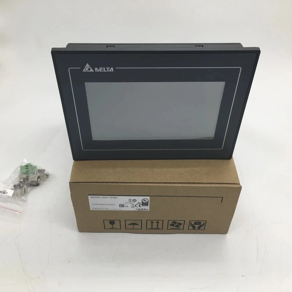 Delta DOP-107 Series HMI DOP-107BV 7-inch Touch Screen Replace DOP-B07S410 with 3M Cable