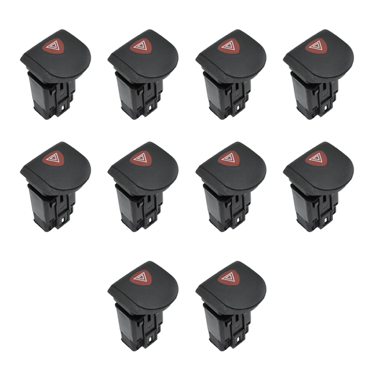 

10X Hazard Warning Emergency Light Switch Button for Renault Kangoo 1997-2018 7700308821