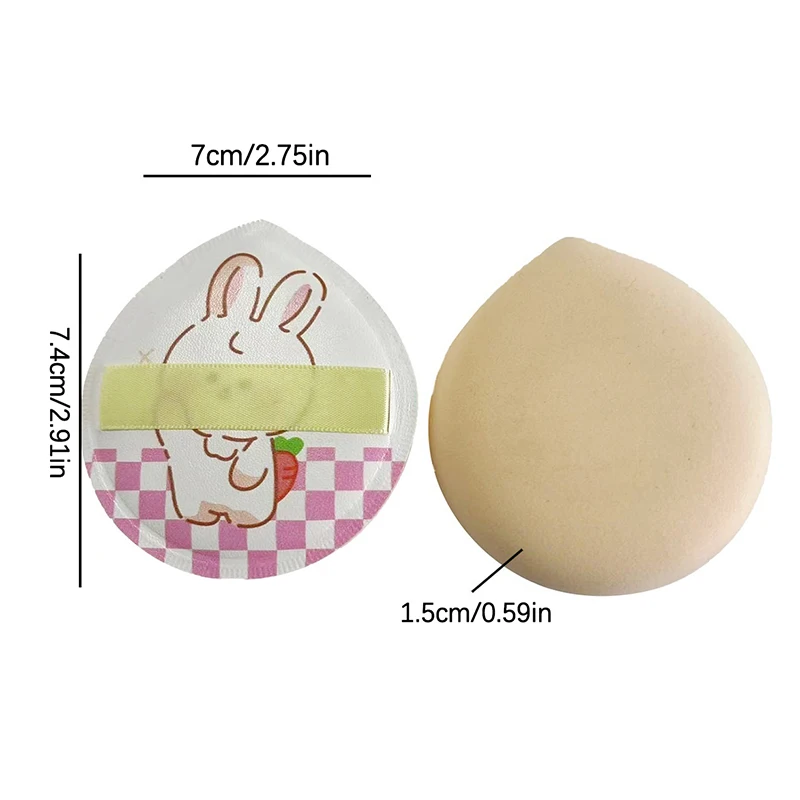 1/3 Stuks Cartoons Poederdons Luchtkussen Bb Cream Foundation Concealer Make-Up Sponzen Zacht Gezicht Make-Up Voor vrouwen Beauty Tool