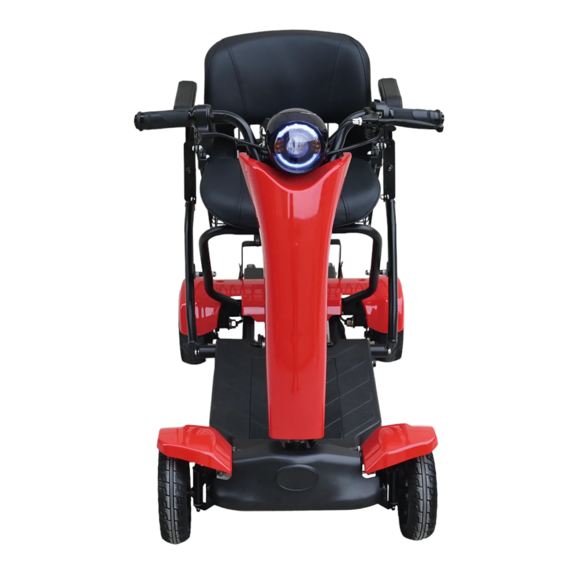 Foldable Electric Scooter Adult Dual motor 4 Wheel Folding Electric Wheelchair Scooter For Elderly People With Limited Mobility