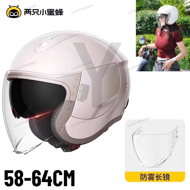 

Новый мотоциклетный шлем Bees 3/4, итальянский дизайн, кепка для скутера, 4 сезона, сертифицированный 3C, унисекс