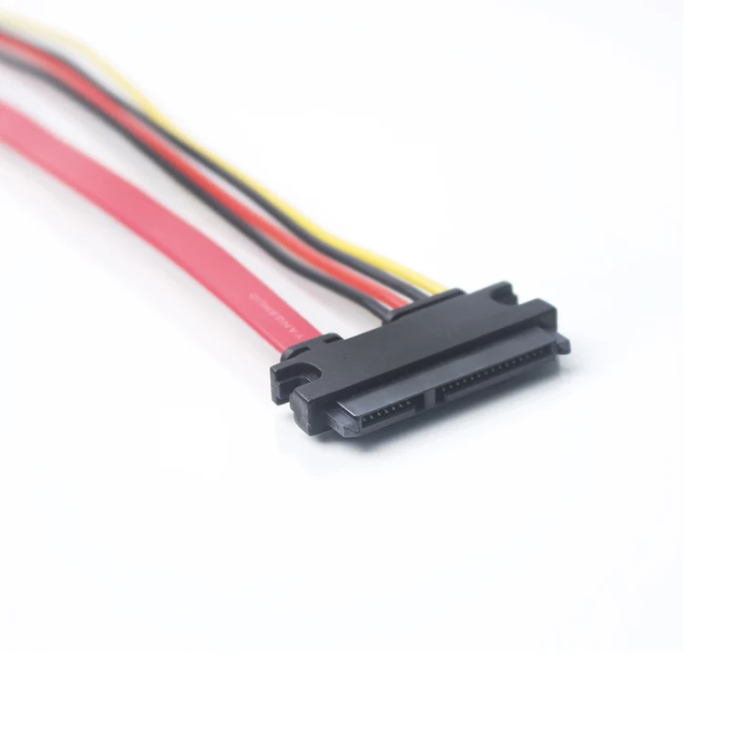 Cavo SATA Lingable 22Pin maschio a femmina 7 + 15 Pin Serial ATA SATA Data Power Combo cavi di prolunga cavo 0.3m 0.5m