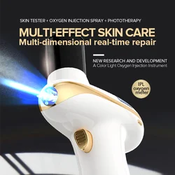 Facial Steamer Nano Spray USB  Rechargeable Face Mist Cold Spray Machine Moisturizing Cleaning Pores SPA Mini Facial Care Tool