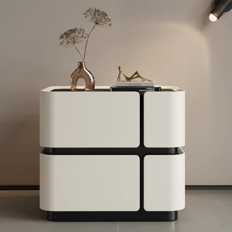 Customizable Comodino da caffè nordico Camera da letto Librero Comodino unico e carino Unico e confortevole Piccolo Criado