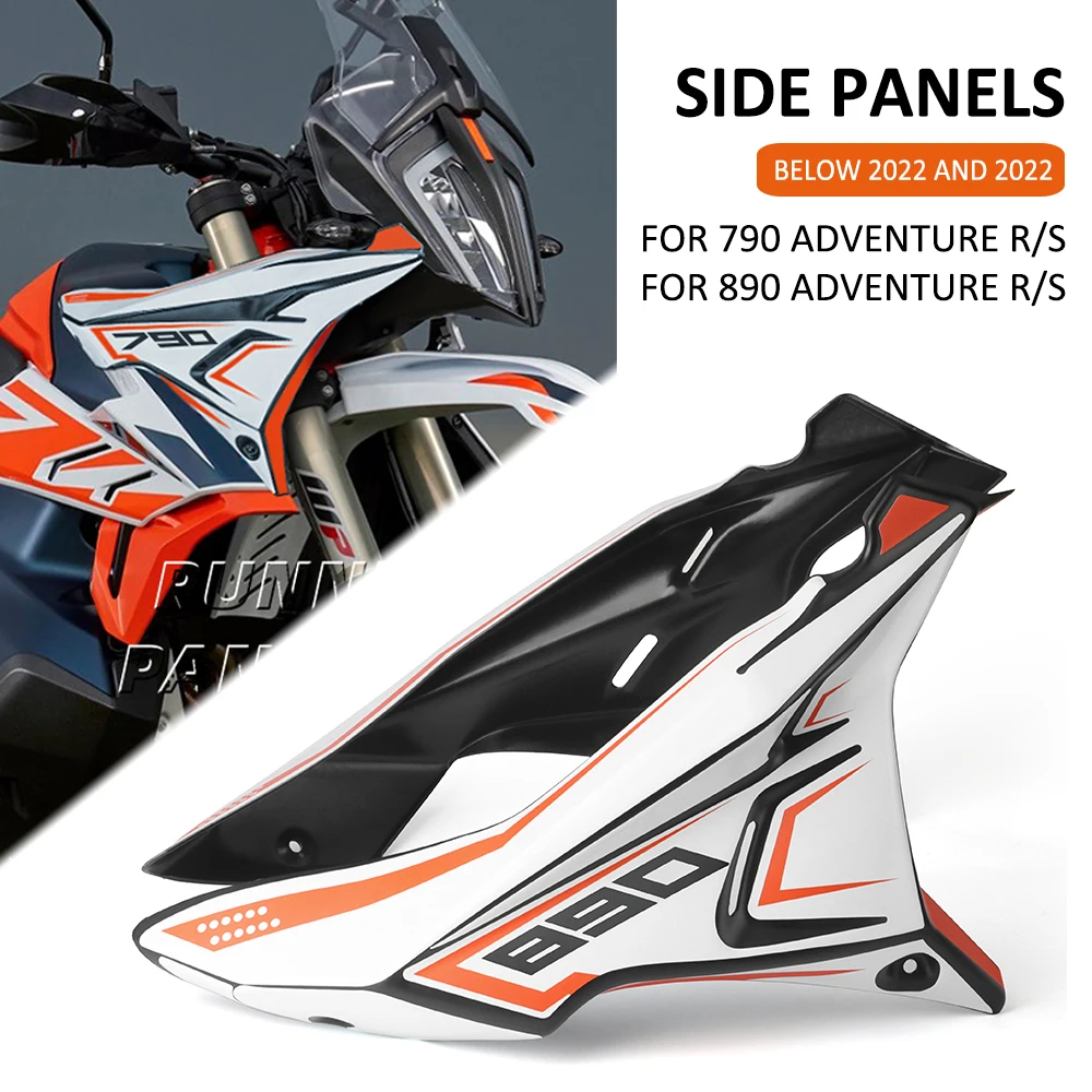 

Motorcycle Fairing Side Panels Wind Deflector Windscreen Plate Cover For 790adv 890adv 790 890 ADV Adventure R S Below 2022 2021