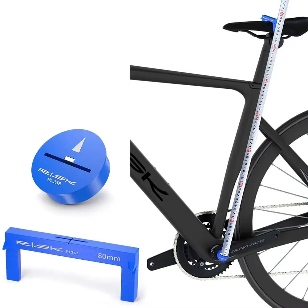 

Front Cushion Fitting Adjust Bike Seat Cushion Height Measuring Auxiliary Tool Bicycle Seat Height Distance Ruler
