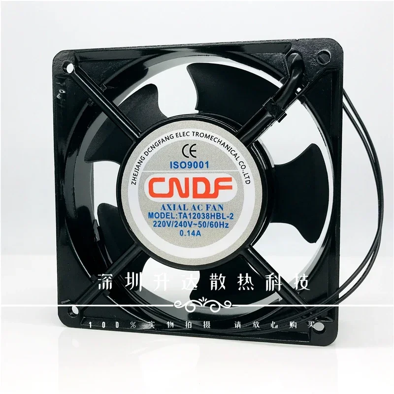 

+New 12cm For Brand CNDF TA12038HBL-2 AC 220V 0.14a 12038 120*120*38mm AC fan