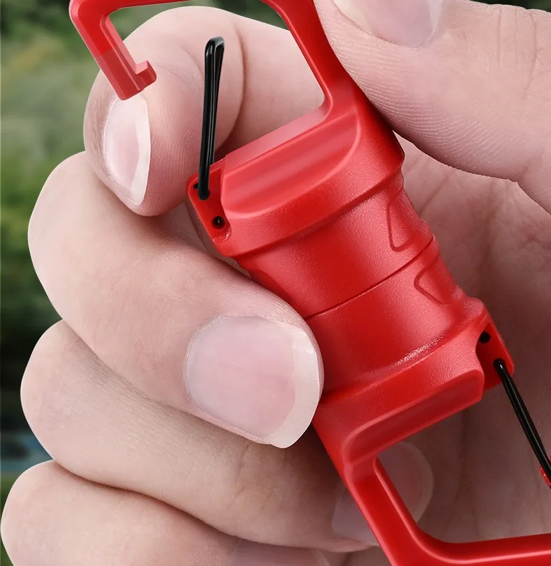 QAJTAO 1-4 Stück Magnetische Einziehbare Schnalle, Einziehbares Seil, Anti-Verlust-Hängeschnalle, Outdoor-Angelrucksack-Schlüsselanhänger – Detail 12