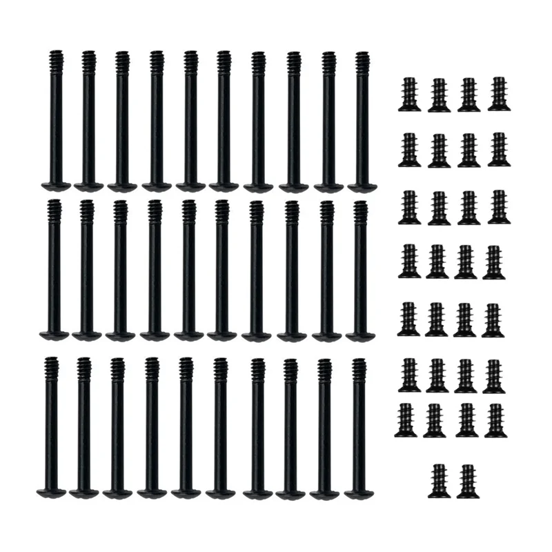 60Pcs Computer Case Cooling Fan Screws Computer Fan Mount Long Short Screws Fan Radiator