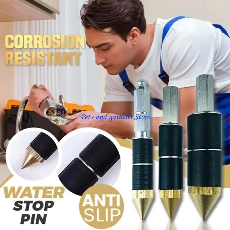 

H051 Water Pipe Stop Tool Pin Hot-melt Needle Plumbers Tool Plumbing for Wrenches