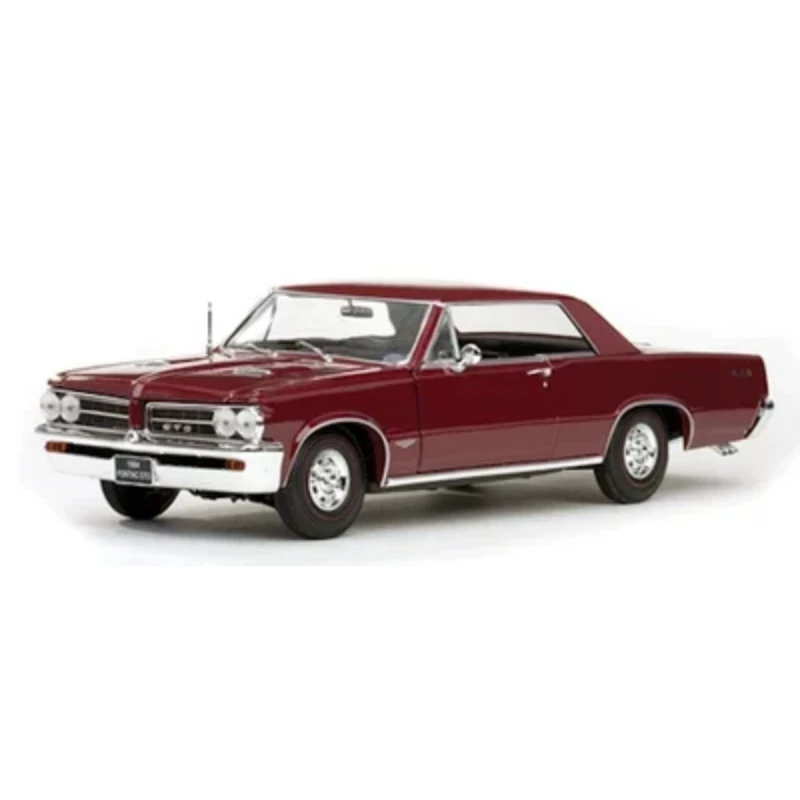 1:18 Scale 1964 1965 Pontiac GTO Vintage Car Model Metal Diecast Alloy Toy Adult Fans Collection Display Gift Decoration Gifts