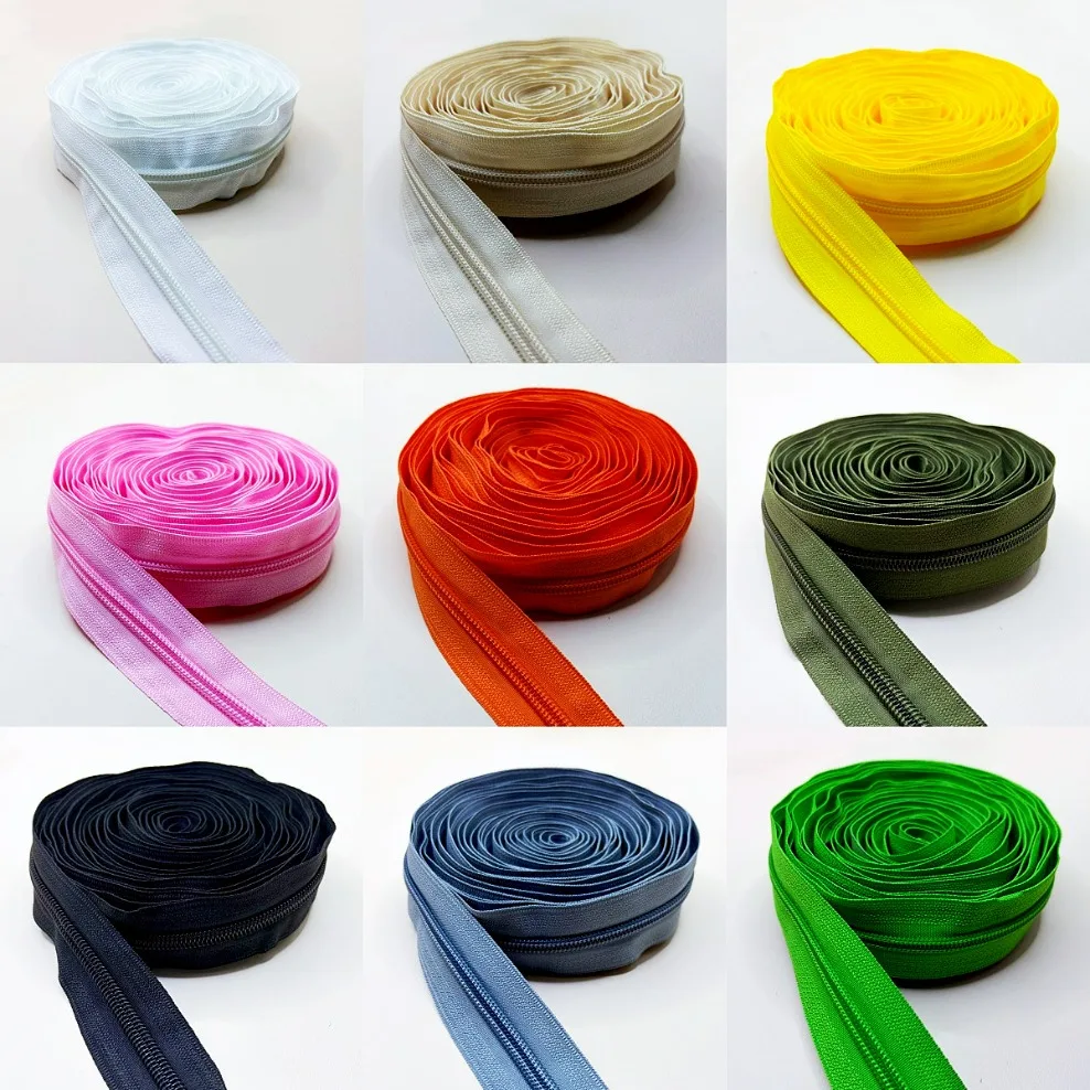 5/10/50M 5 #   Pita Resleting  - Textile Sewing Factory ulasan dan harga