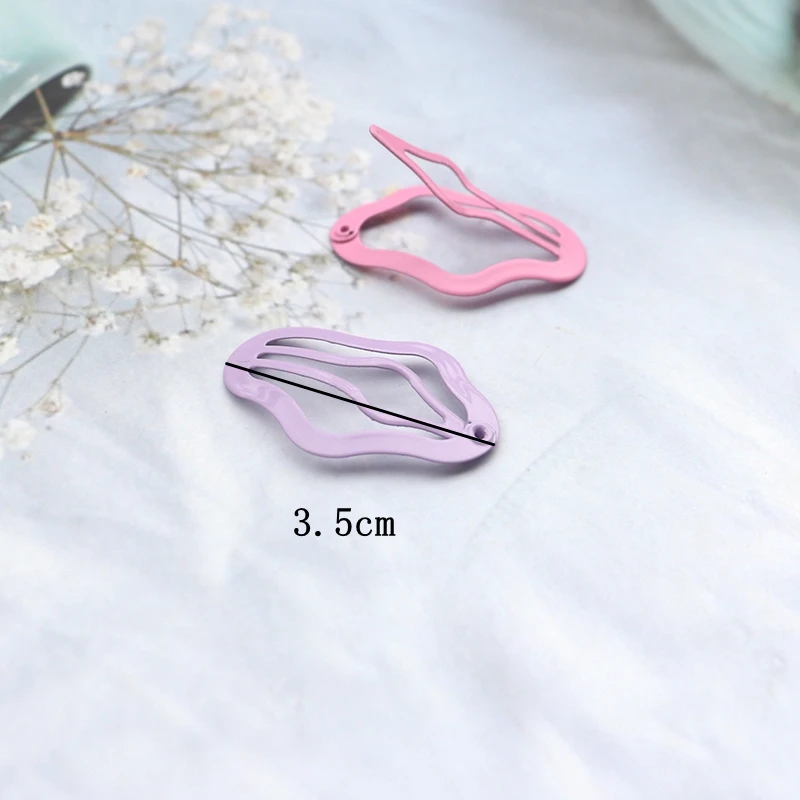 20/30/50Pcs Colorful Cloud Hair Clips For Baby Girls Metal Snap Bb Clip Sweet Hairpins Headwear Infant Kids Hairclip Accessories