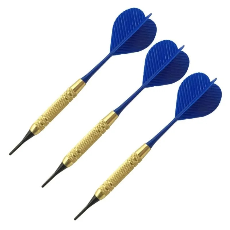 12Pcs/Set Soft Nylon Tip Darts PC Shaft Safety Soft Tip Darts For Electronic Plastic Dartboard Home Indoor Game Beginner Trainin