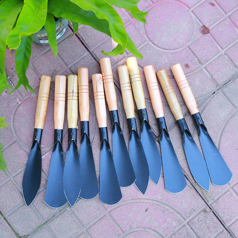 Multifunctional Manganese Steel Horticulture Shovel Flower Digging Wild Vegetables Flower Growing Gardening Tools