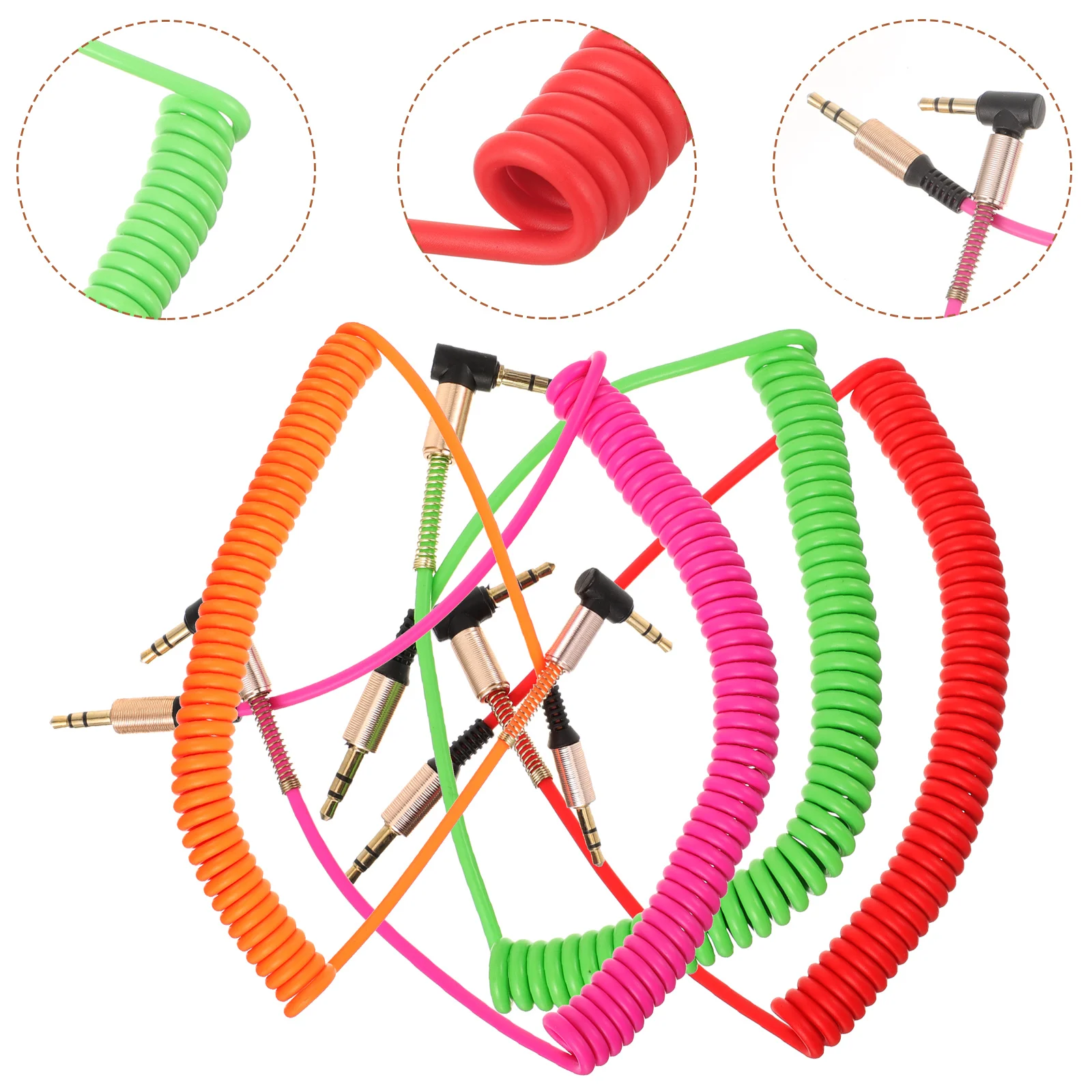 4 Pcs Audio Cable A… - image