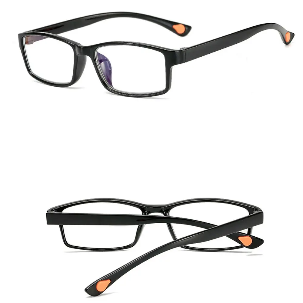 Women Square Eyewear Vision Care Black Finished Myopia Glasses Computer Eyeglasses Short Sighted Spectacles Nearsighted Glasses