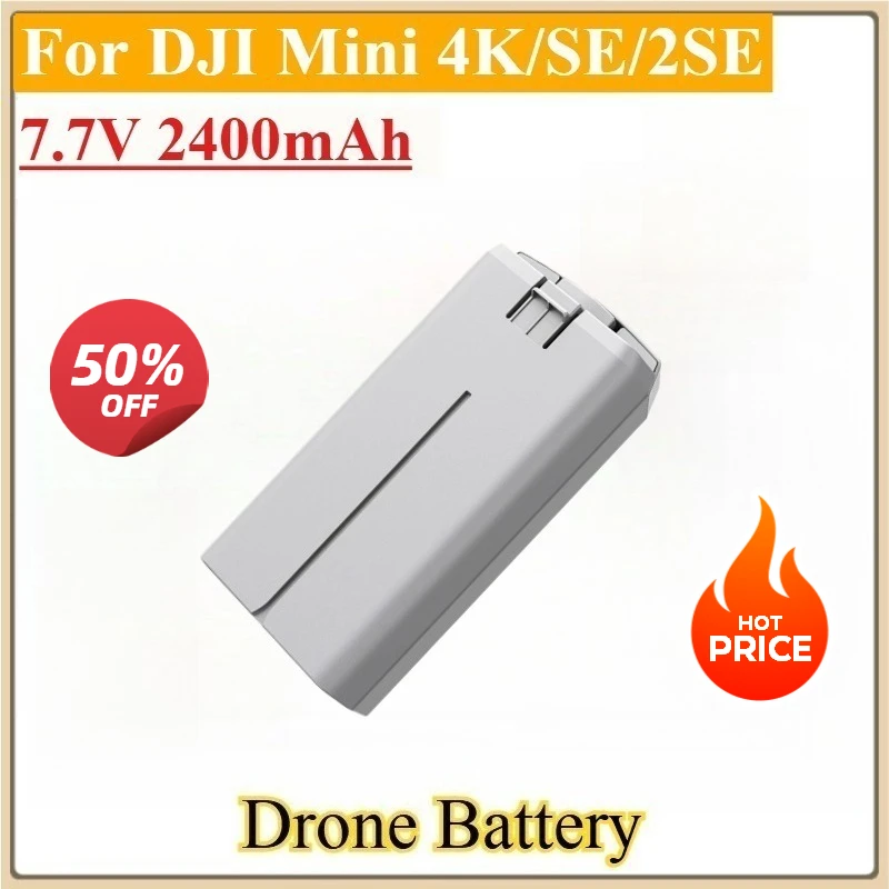 

New Drone Replace Battery 7.7V 2400mAh for DJI Mini 4K SE 2SE Series Accessories High Quality Batteries
