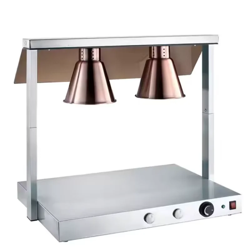 Buffet Equipment Heating Lamp Practical Copper Food Warming Station Lamp For Restaurant Banquet Hardware Accessories