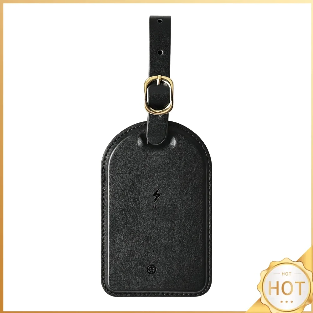 Suitcase Luggage Tag Anti-Lost GPS Tracker Device-compatible Locator for IOS Devices Travel Bag Tag PU
