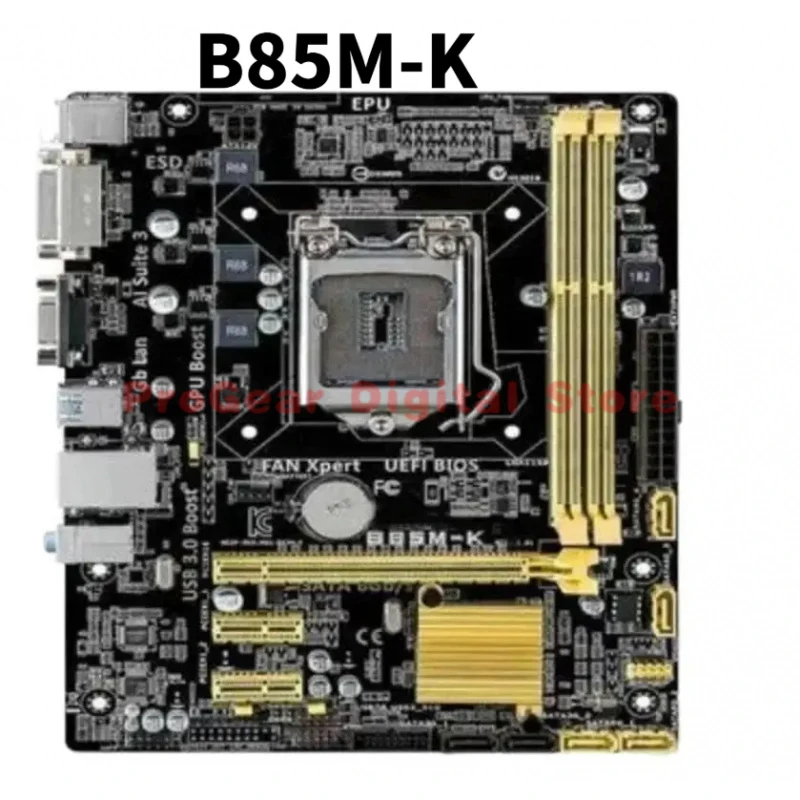 

Подходит для материнских плат ASUS B85M-K / B85M-F / B85M-F PLUS / B85M-K PLUS LGA 1150 DDR3 mATX для процессоров Intel 4-го поколения.