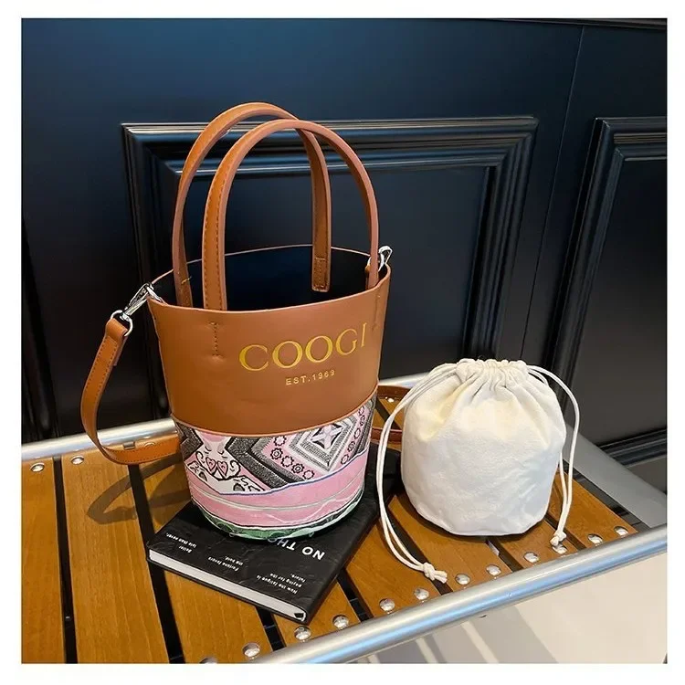 

Роскошная сумка-ведро в стиле бохо 2025 года — просторная сумка через плечо, племенный дизайн ручной работы, незаменимая для выходных