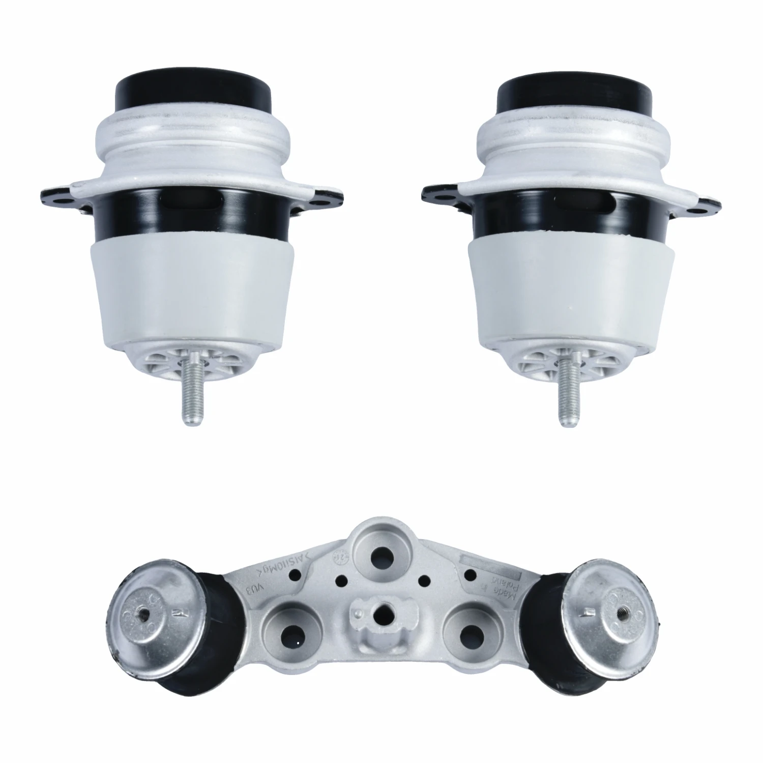 Комплект крепления двигателя и коробки передач из 3 предметов для Porsche Panamera 2011-2016 3.0L 970, замена 97037505720 97037511801