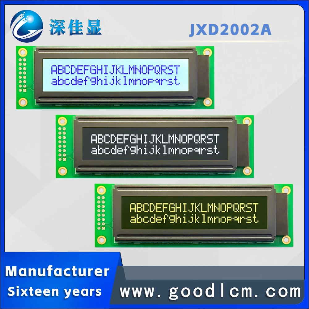 Imagem -03 - Personagem Módulo de Exibição Lcd 20 02lcm Módulo Hd44780 ou St7066 Unidade 5v Stn Fstn va 2002a