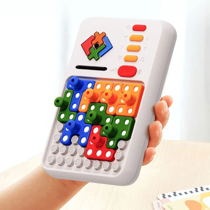 

Over 1000 Levels Challenge Game Tangram Puzzle Sensory Educational Games Toys Electronic Brain Building Blocks Children Gifts