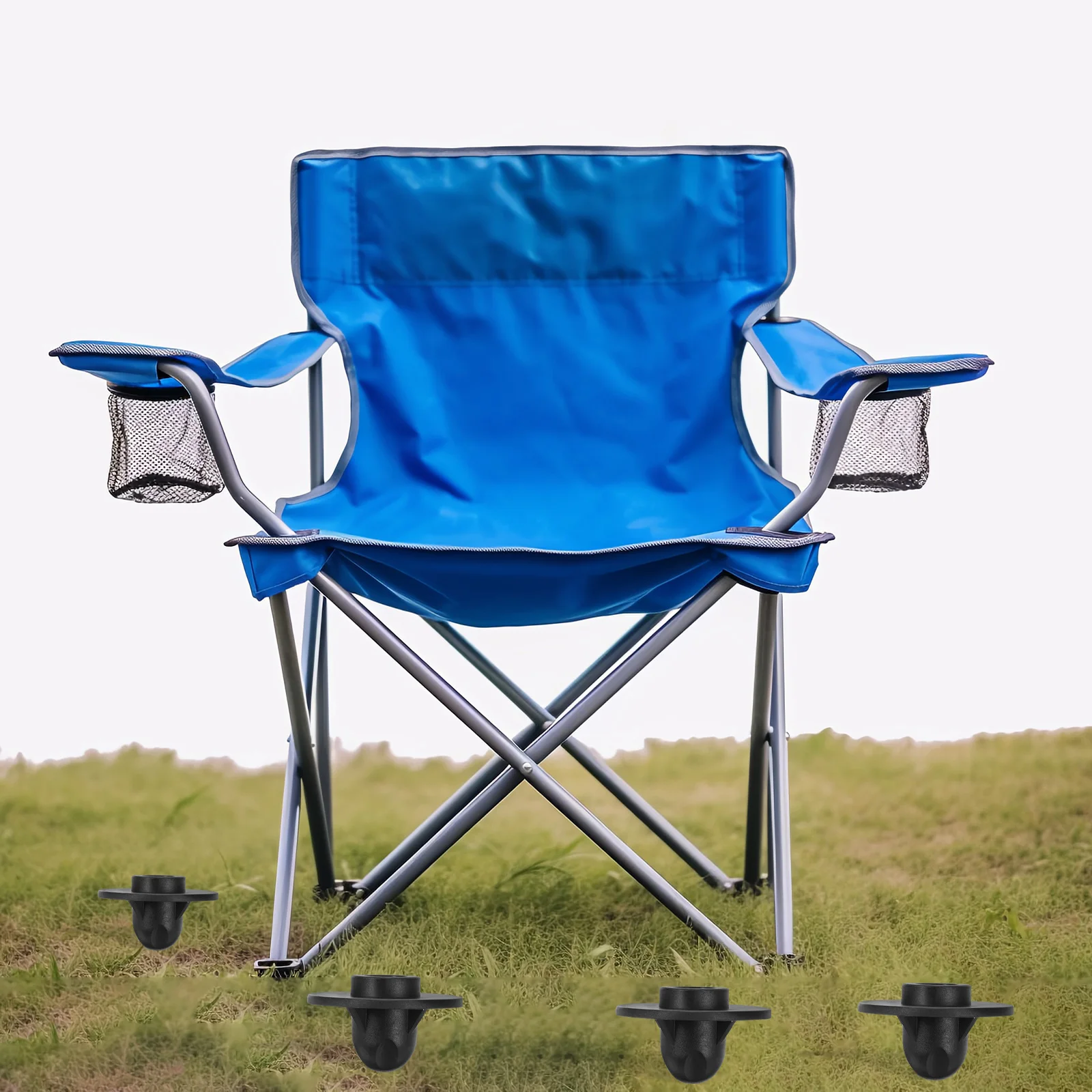

Anti-slip Chair Leg Caps Protectors Floor Furniture Table Stool Covers Easy Install No Tools Camping Glides for Chairs