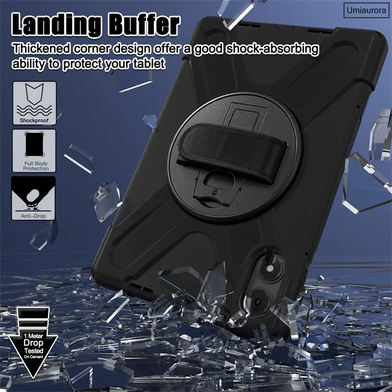 For Xiaomi Redmi Pad 2 SE 8.7 Pro 12.1 Pad 5 6 6S 7 7S Pro 12.5 inch Heavy Duty Rugged Tablet Case Stand Strap Shockproof Funda