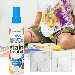 Stain Remover Fabric Stain Remover Spray Stain Yellow Removal Dust Bleached Decontamination Treater Spray Stain Remover