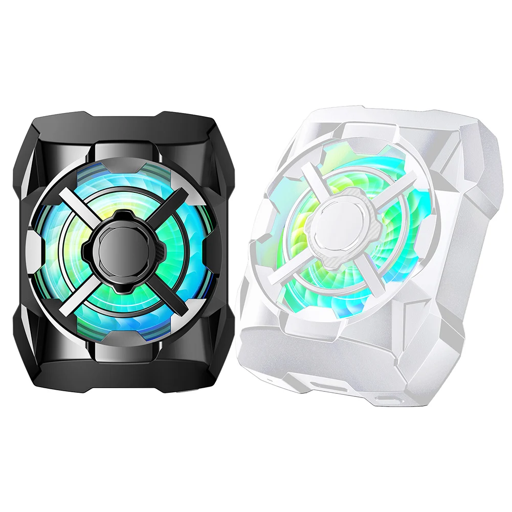 Phone Radiator 3 Speed Magnetic Phone Tablet Cooler Rechargeable Cooling Fan For iPhone 15 14 13 12 ,Come With Magnetic Pad