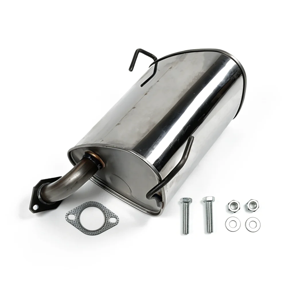 Stainless Steel Rear Exhaust Muffler Assembly for Subaru Outback 2.5L 2010-2015 Non-Turbo Direct Fit