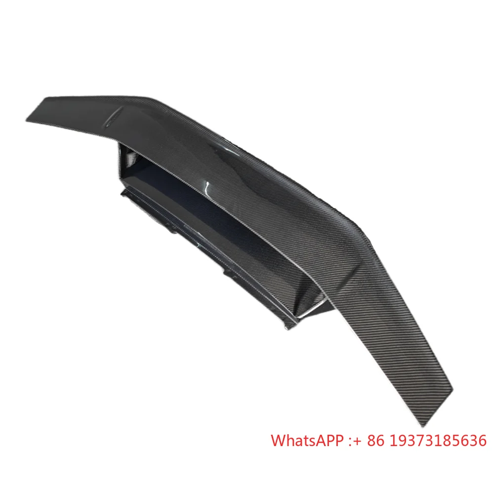 Real Carbon Fiber Rear Spoiler for Lamborghini Huracan LP610 LP580 Upgraded T-style Real Carbon Fiber Rear Spoiler Body Kit